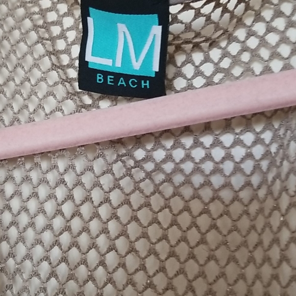 Long net beach cover up - Picture 2 of 3